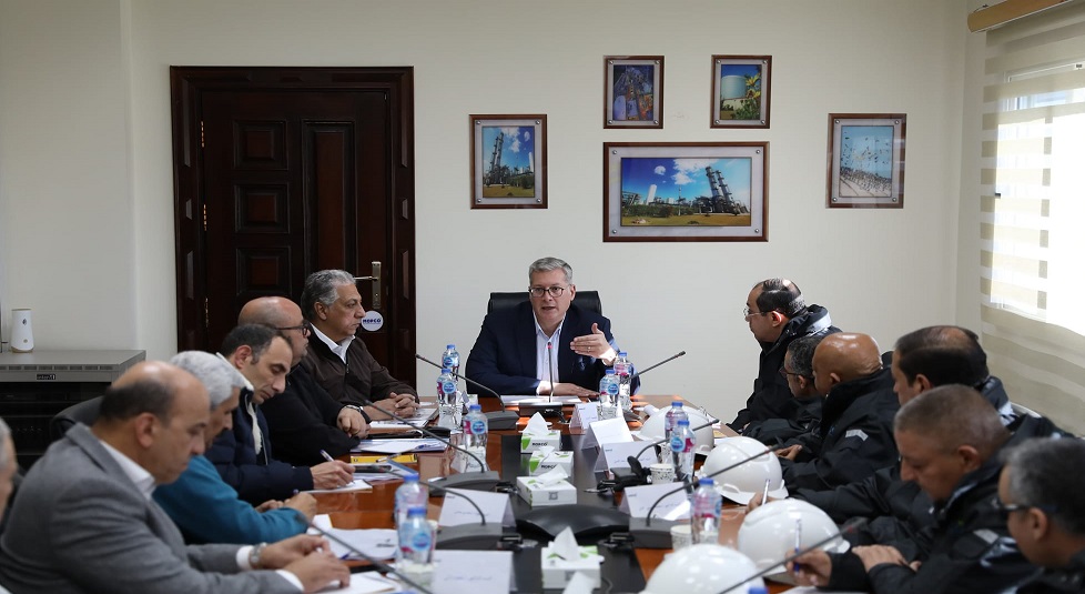 Petroleum Minister inspects MOPCO’s complex in Damietta

